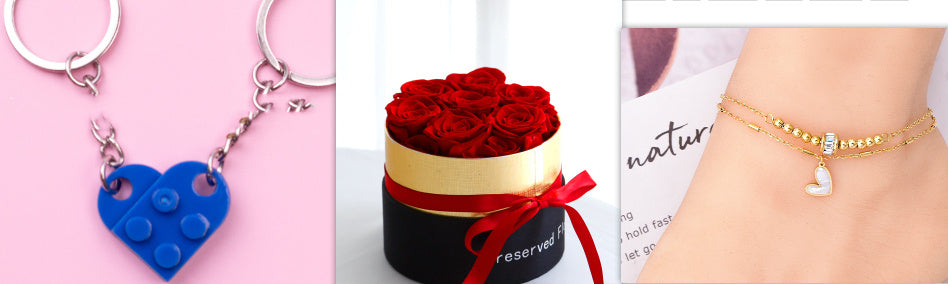 Eternal Roses In Box Preserved Real Rose Flowers With Box Set