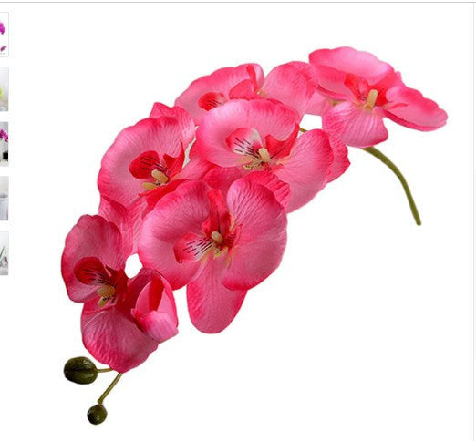 Large 9-head Phalaenopsis Artificial Fake Flower