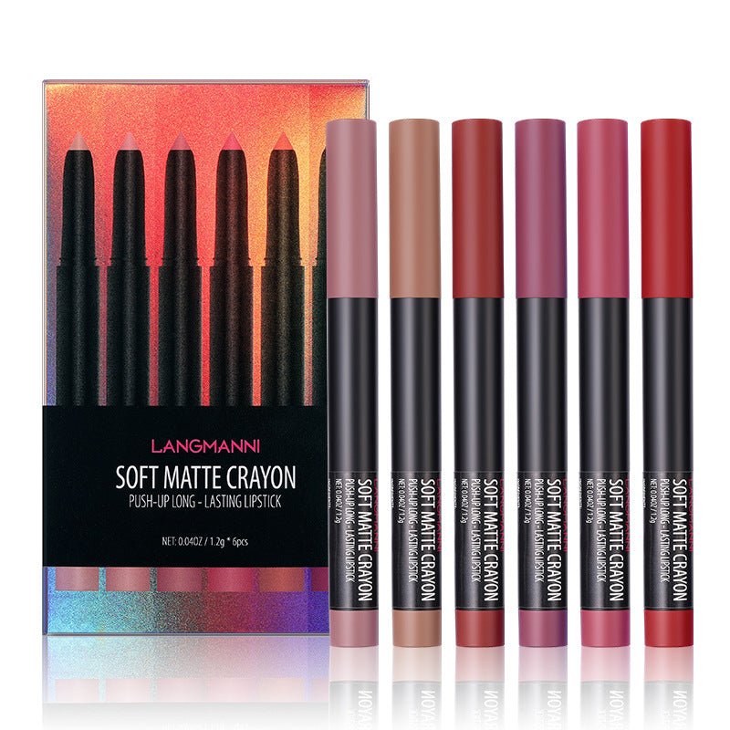 Matte Lipsticks Lip Gloss Set