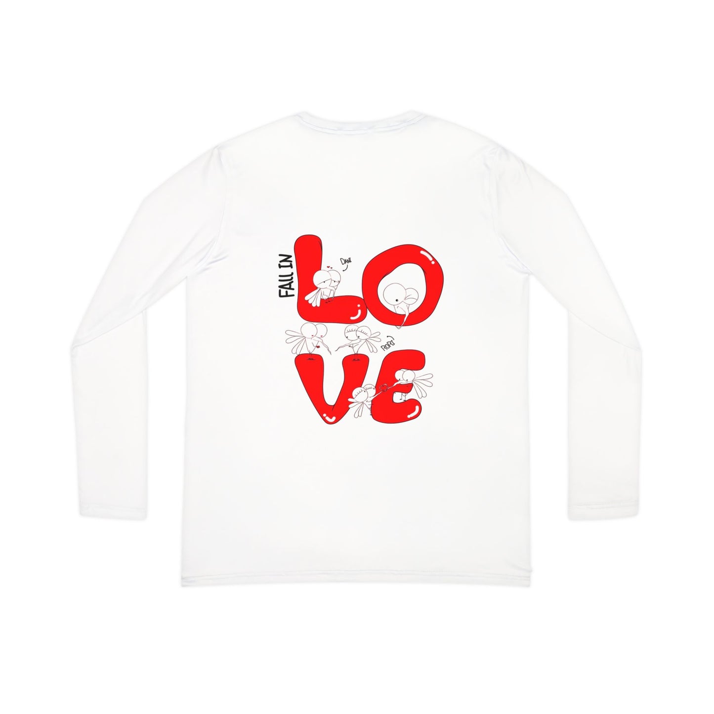 Valentine's Day Love Highland Cow Long Sleeve V-Neck Shirt