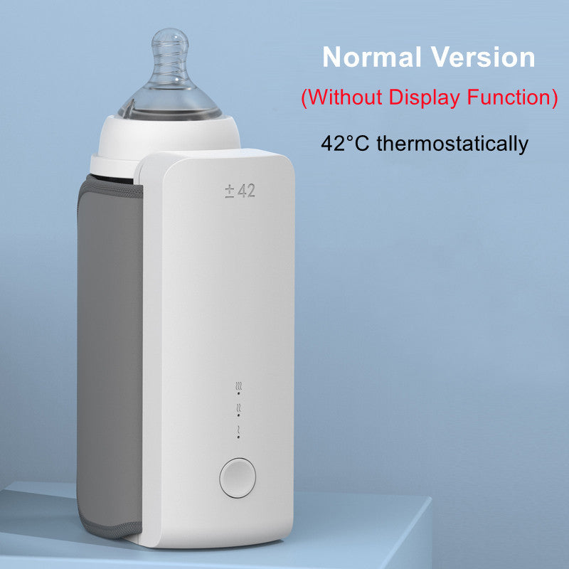 Baby Bottle Insulation Sleeve Heating Milk Warmer USB Wireless Charging