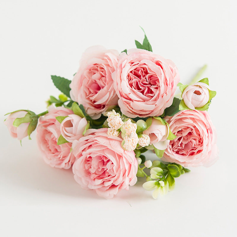 High Quality Peony Home Rose Artificial Flower