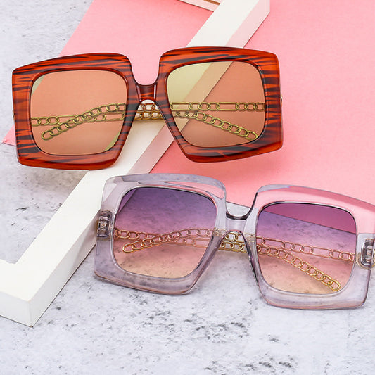 Women's Striped All-matching Sunglasses
