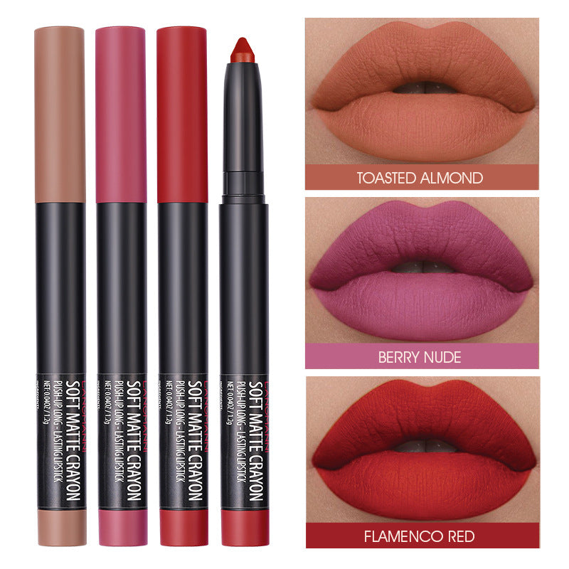 Matte Lipsticks Lip Gloss Set