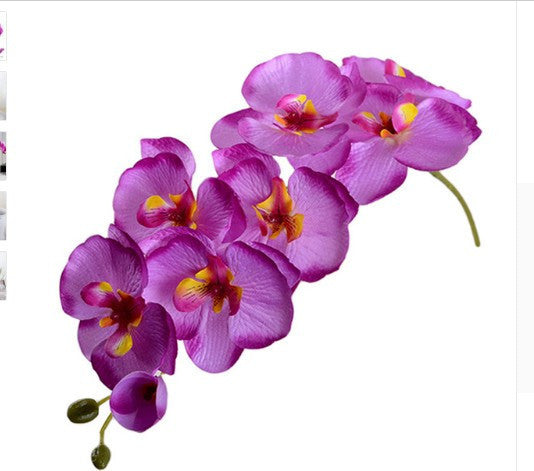 Large 9-head Phalaenopsis Artificial Fake Flower