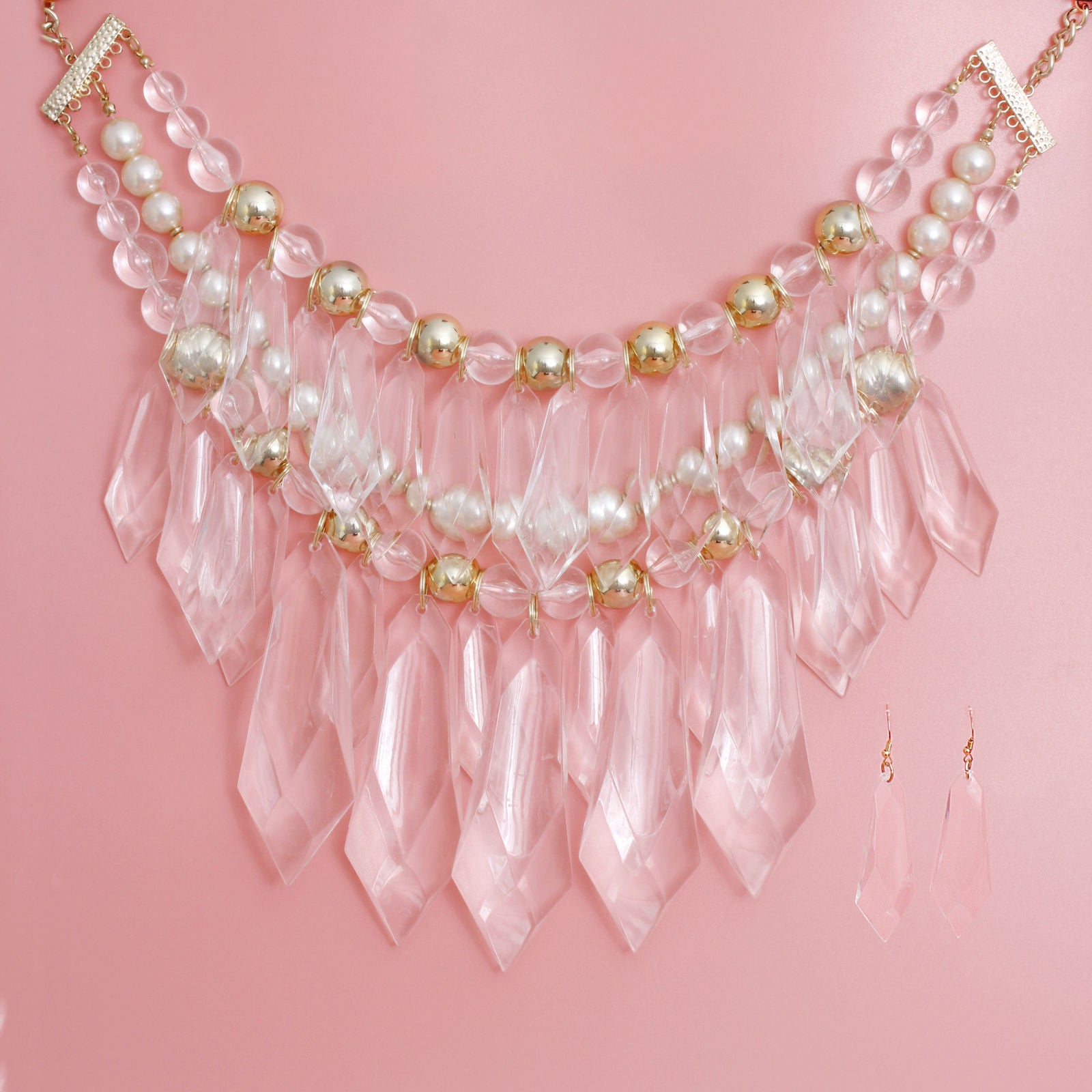 Chandelier Icicle Bead Ensemble